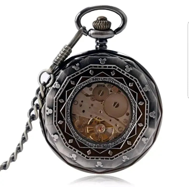 Orologio da tasca in acciaio Arthur